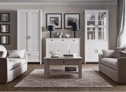 Living room dresser cabinet sideboard design style furniture living room 3-piece set.